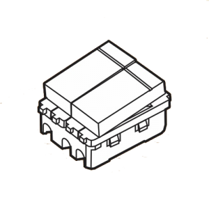Công tắc kép S18CCM/2A+S18CCM/CN/2A