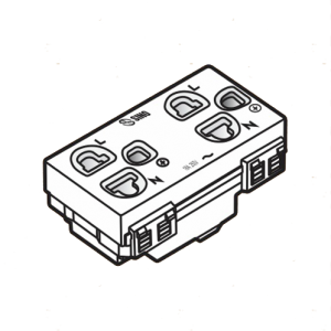 Ổ cắm 3 chấu S18CCUE2 + S18CCUE2/CN