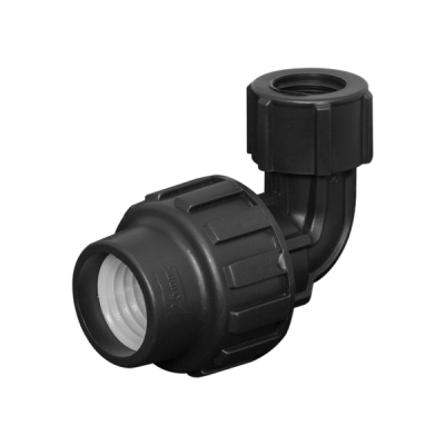 Nối góc ren trong hdpe Sino