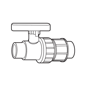 Van 1 đầu ren trong HDPE Sino