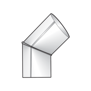 Nối goc 45 độ hàn HDPE100 Sino