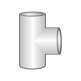 Tê 90 độ loại phổ thông PVC Sino