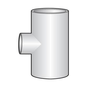 Tê thu 90 độ uPVC Sino