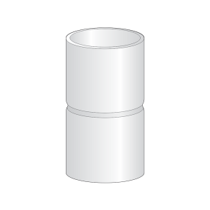 Nối thẳng nong uPVC Sino