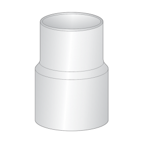 Nối thu đồng tâm nong PVC Sino