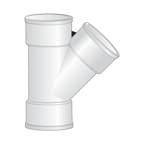 Y đều 45 độ phổ thông uPVC Sino