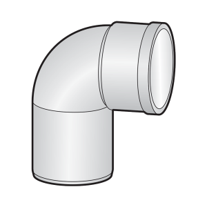 Nối góc 91.5 một đầu nối trong uPVC Sino