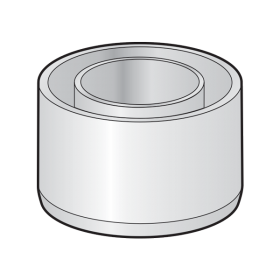 Bạc chuyển bậc đồng tâm uPVC Sino