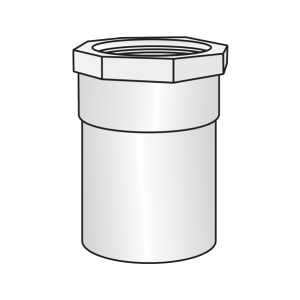 Nối thẳng ren trong uPVC Sino