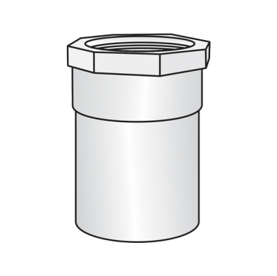 Nối thẳng ren trong uPVC Sino