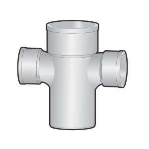 Thập đều 91.5 một đầu nối trong uPVC Sino