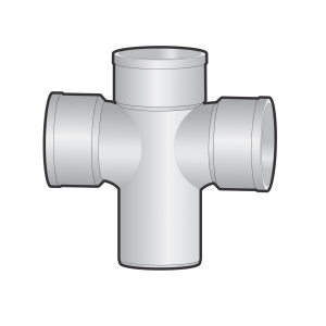 Thập thu 91.5 một đầu nối trong uPVC Sino