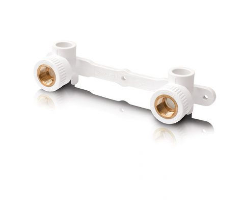 CÚT VUÔNG 2 NHÁNH REN TRONG PPR BLUE OCEAN