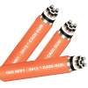 Cáp 3 lõi, màn chắn băng đồng, giáp băng thép 6/10(12)kV