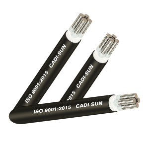 Cáp nhôm 4 ruột, cách điệnXLPE, vỏ bọc PVC_AXV 4x