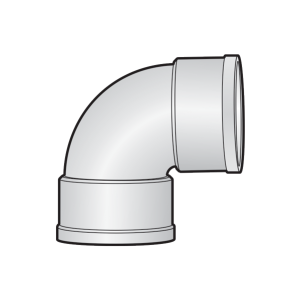 Nối Góc 90 Độ PVC Sino