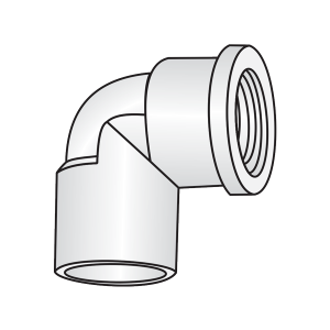 Nối Góc 90 Độ Ren Trong uPVC Sino