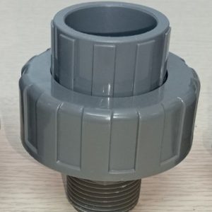 Rắc co ren ngoài uPVC D34