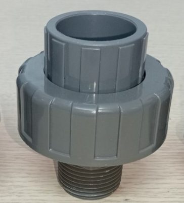 Rắc co ren ngoài uPVC D34